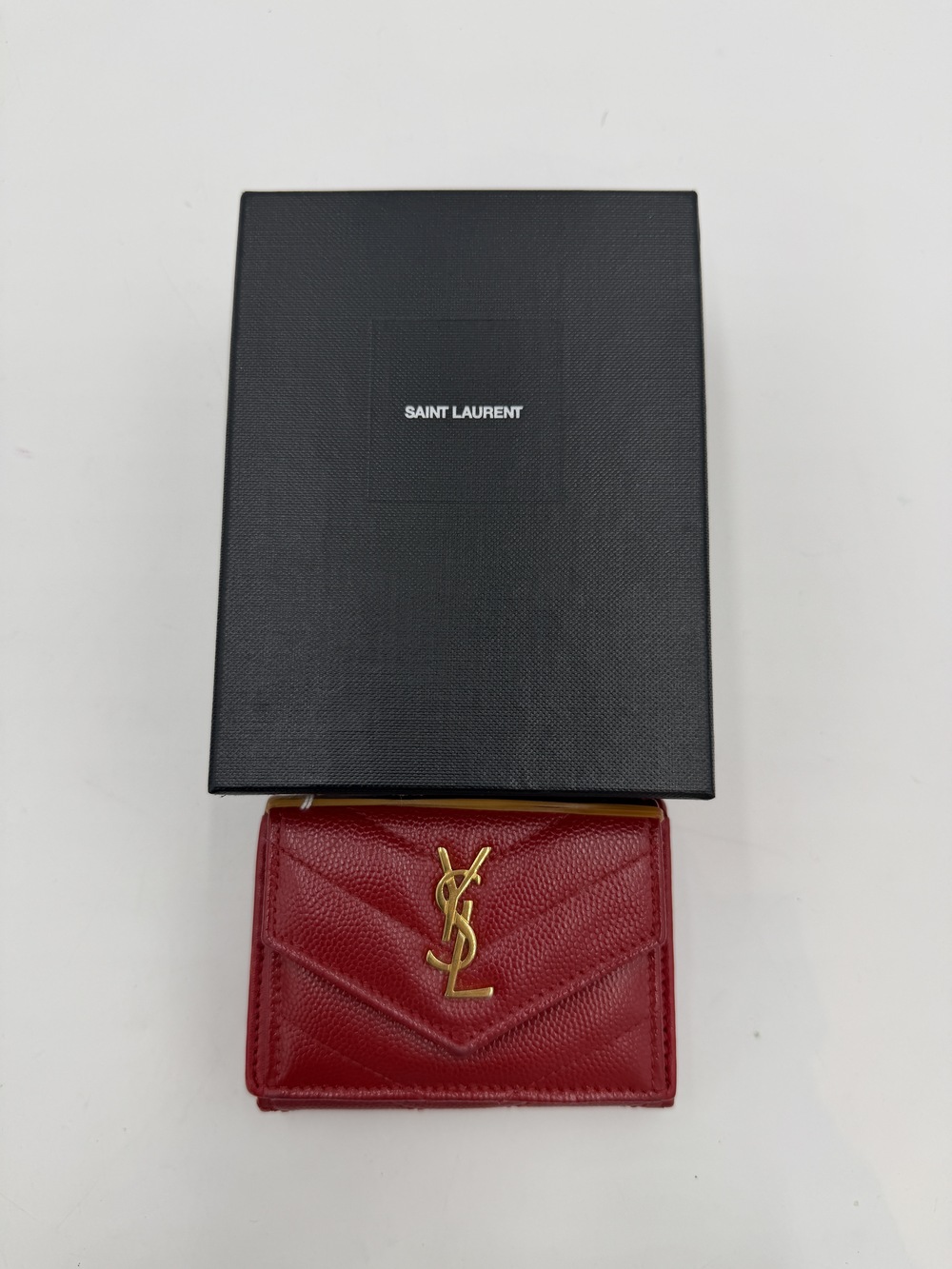 Saint Laurent Monogram Envelope Wallet